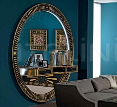 Консоль STAR GATE BIG MIRROR GOLD EYES фабрика Vismara Design