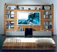 Стойка под TV THE WALL HOME CINEMA MODERN Стойка под TV THE WALL HOME CINEMA MODERN фабрика Vismara Design