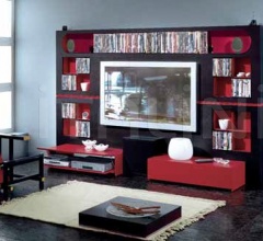 Стойка под TV THE WALL HOME CINEMA MODERN Стойка под TV THE WALL HOME CINEMA MODERN фабрика Vismara Design
