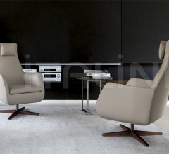 Итальянские Кресла - Кресло Daisy girevole фабрика Porada