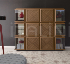 Итальянские Стеллажи - Модульный стеллаж Kvadro Итальянские Стеллажи - Модульный стеллаж Kvadro фабрика Porada