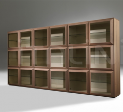 Итальянские Стеллажи - Модульный стеллаж Kvadro Итальянские Стеллажи - Модульный стеллаж Kvadro фабрика Porada