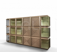 Итальянские Стеллажи - Модульный стеллаж Kvadro Итальянские Стеллажи - Модульный стеллаж Kvadro фабрика Porada