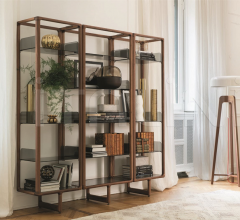 Итальянские Гостиная - Книжный стеллаж Myria Итальянские Гостиная - Книжный стеллаж Myria фабрика Porada