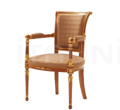 Стул с подлокотниками Maria Antonietta LA 158 Стул с подлокотниками Maria Antonietta LA 158 фабрика Elledue