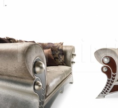 Трехместный диван Misor S 223 фабрика Elledue