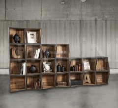 Книжный стеллаж-элемент DB004460 фабрика Dialma Brown