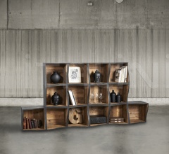 Книжный стеллаж-элемент DB004460 фабрика Dialma Brown