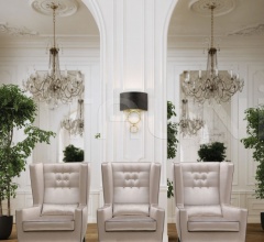 Кресло Aurora фабрика Asnaghi (Made in Italy)