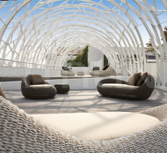 Итальянские Уличные кресла - Кресло Twiga Armchair Итальянские Уличные кресла - Кресло Twiga Armchair фабрика Atmosphera