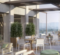 Стул с подлокотниками ALUTREND Стул с подлокотниками ALUTREND фабрика Atmosphera