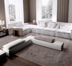 Модульный диван DOMINIO CAPITONNE фабрика Frigerio