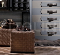 Итальянские Пуфы - Пуф ERCOLE TRECY Итальянские Пуфы - Пуф ERCOLE TRECY фабрика Frigerio