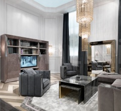 Итальянские Стеллажи - Библиотека Brownie фабрика IPE Cavalli (Visionnaire)