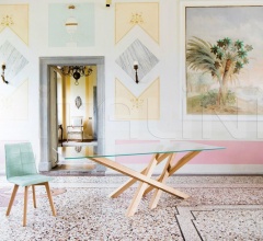 Итальянские Столы обеденные - Стол обеденный CROSS 220 / 250 фабрика Natisa