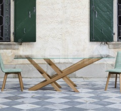 Итальянские Столы обеденные - Стол обеденный CROSS 220 / 250 фабрика Natisa