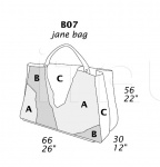 Интерьерная сумка Jane B07 Gamma Arredamenti