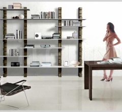 Книжный стеллаж Shark FS3411047 Книжный стеллаж Shark FS3411047 фабрика Morelato