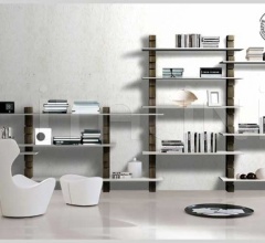 Книжный стеллаж Shark FS3411047 Книжный стеллаж Shark FS3411047 фабрика Morelato