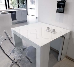 Итальянские Консоли - Стол-консоль трансформер GLASS Итальянские Консоли - Стол-консоль трансформер GLASS фабрика Ozzio