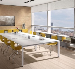 Итальянские Столы для конференц зала - Стол Z685 Итальянские Столы для конференц зала - Стол Z685 фабрика Zalf