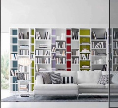 Книжный стеллаж Pari&Dispari - COMP 341 Книжный стеллаж Pari&Dispari - COMP 341 фабрика Presotto