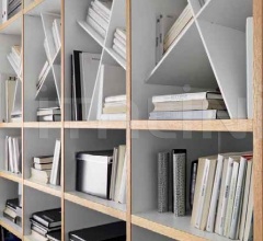 Книжный стеллаж Pari&Dispari - COMP 302 Книжный стеллаж Pari&Dispari - COMP 302 фабрика Presotto