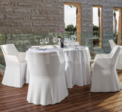 Итальянские Уличная мебель - Стул с подлокотниками Phantom-P фабрика Domitalia