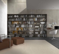 Книжный стеллаж Pari&Dispari - COMP 351 Книжный стеллаж Pari&Dispari - COMP 351 фабрика Presotto