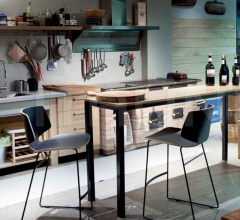 Барный стул Fly-SA/B фабрика Domitalia