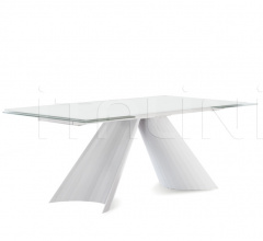 Итальянские Столы обеденные - Стол обеденный Tuile-A200 фабрика Domitalia