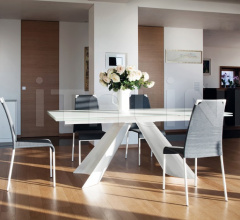 Итальянские Столы обеденные - Стол обеденный Tuile-A200 фабрика Domitalia