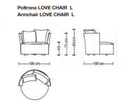 Кресло LOVE CHAIR Art Nova