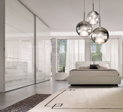 Итальянские Спальни - Шкаф Wall Seta Argento фабрика Falegnameria 1946