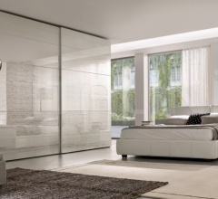 Итальянские Спальни - Шкаф Wall Seta Argento фабрика Falegnameria 1946