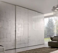 Итальянские Спальни - Шкаф Scorrevole Velluto Argento фабрика Falegnameria 1946