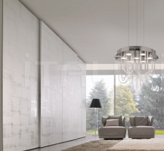 Итальянские Спальни - Шкаф Scorrevole Velluto Argento фабрика Falegnameria 1946