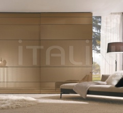 Итальянские Спальни - Шкаф Wall Specchio Texture фабрика Falegnameria 1946