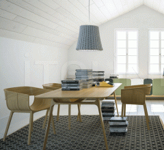 Итальянские Столы обеденные - Стол обеденный PONTOON фабрика Casamania