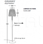 Напольный светильник GRANNY Casamania