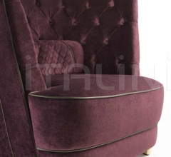 Кресло GREPPI HIGH CAPITONNE Кресло GREPPI HIGH CAPITONNE фабрика Vittoria Frigerio