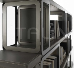 Итальянские Стеллажи - Книжный стеллаж GRIFFI Итальянские Стеллажи - Книжный стеллаж GRIFFI фабрика Vittoria Frigerio