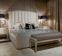 Итальянские Кровати - Кровать Zaffiro alto фабрика Galimberti Nino