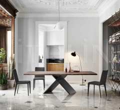 Итальянские Столы обеденные - Стол обеденный AX Итальянские Столы обеденные - Стол обеденный AX фабрика Bonaldo