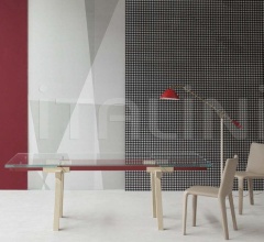 Итальянские Столы обеденные - Раздвижной стол Tracks Итальянские Столы обеденные - Раздвижной стол Tracks фабрика Bonaldo