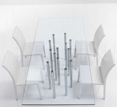 Итальянские Столы обеденные - Стол обеденный Mille Итальянские Столы обеденные - Стол обеденный Mille фабрика Bonaldo