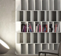 Итальянские Стеллажи - Книжный стеллаж Fun фабрика Bonaldo