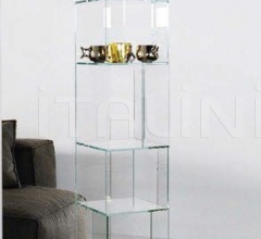 Итальянские Стеллажи - Книжный стеллаж Cubic glass фабрика Bonaldo
