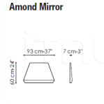 Настенное зеркало Amond Bonaldo