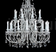 Итальянские Свет - Люстра Alessandro LA /16+8 Итальянские Свет - Люстра Alessandro LA /16+8 фабрика Due Effe